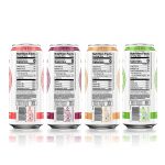 Hiball Clean Energy Seltzer Water, Caffeinated Sparkling Water Made with Vitamin B12 and Vitamin B6, Sugar Free (8 pack of 16 Fl Oz), Variety Pack - Image 5